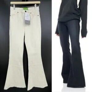 Free People X Sandrine Rose Super Flare Jeans 25 $210 NWT